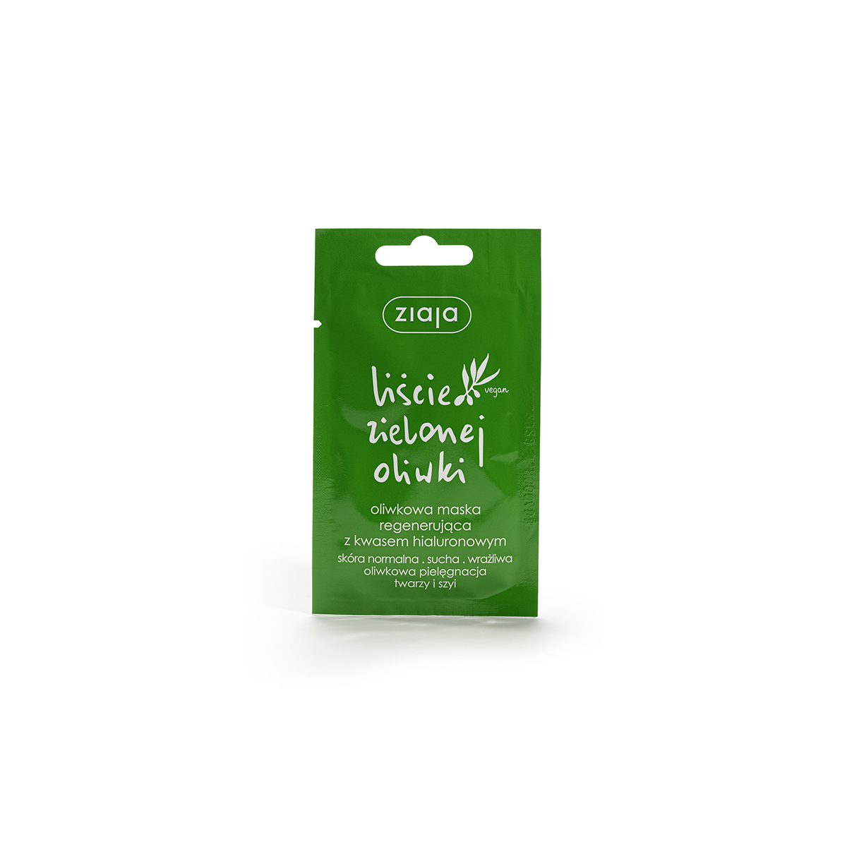 oliwkowa maska regenerująca z kwasem hialuronowym Ziaja