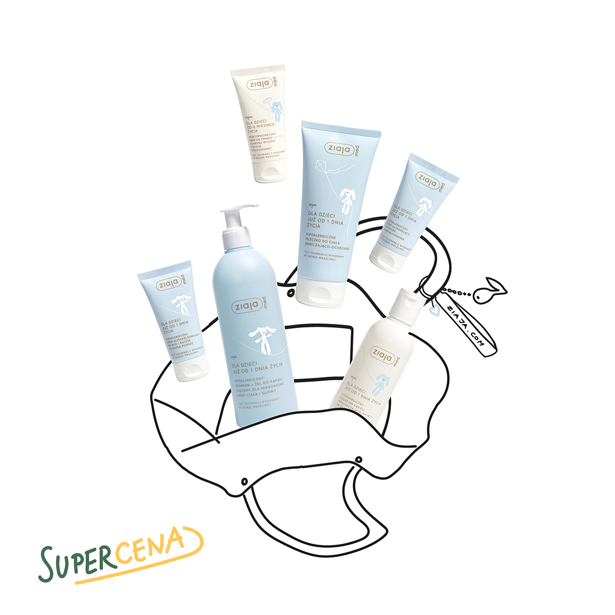 wielopak ziaja med dla dzieci Ziaja