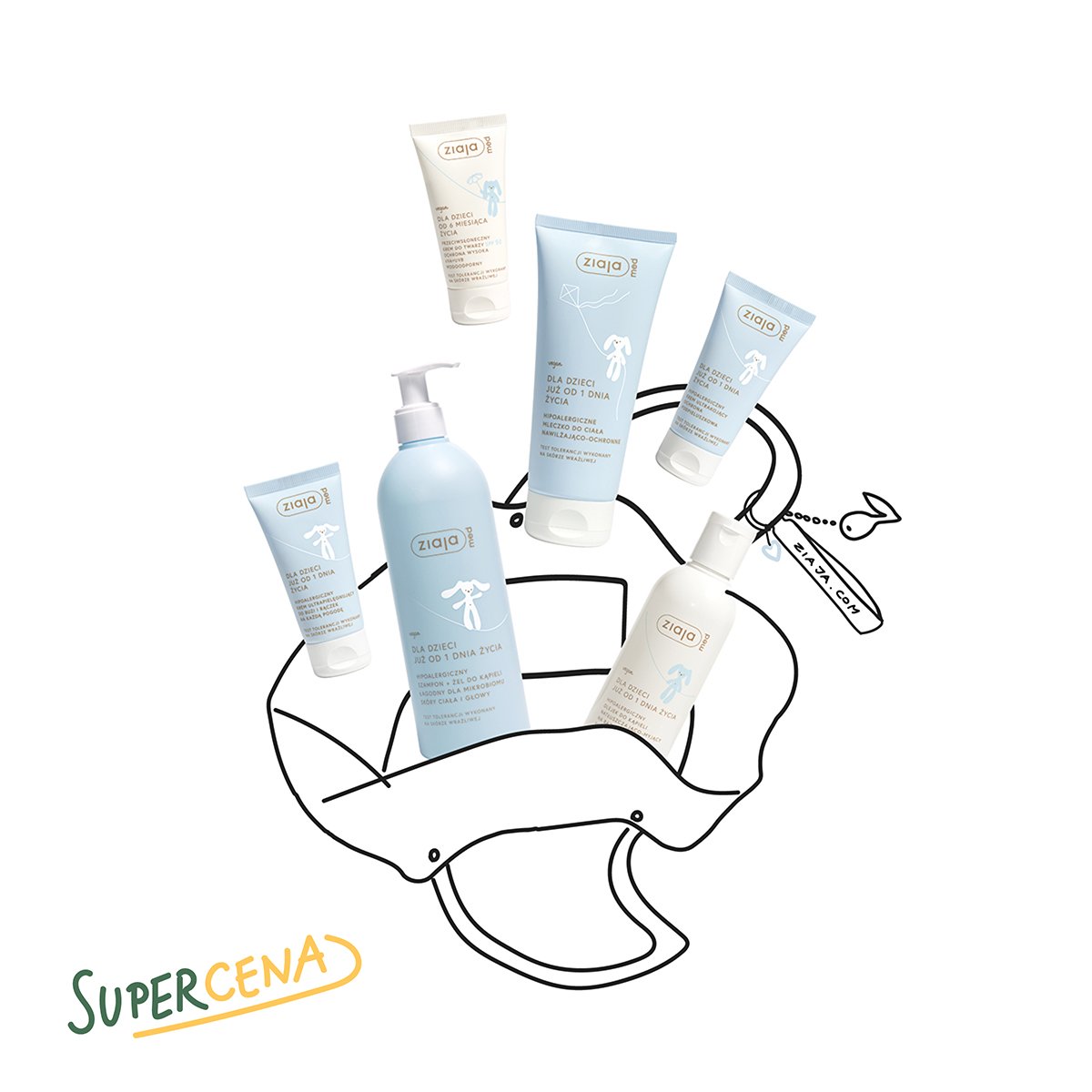 wielopak ziaja med dla dzieci Ziaja