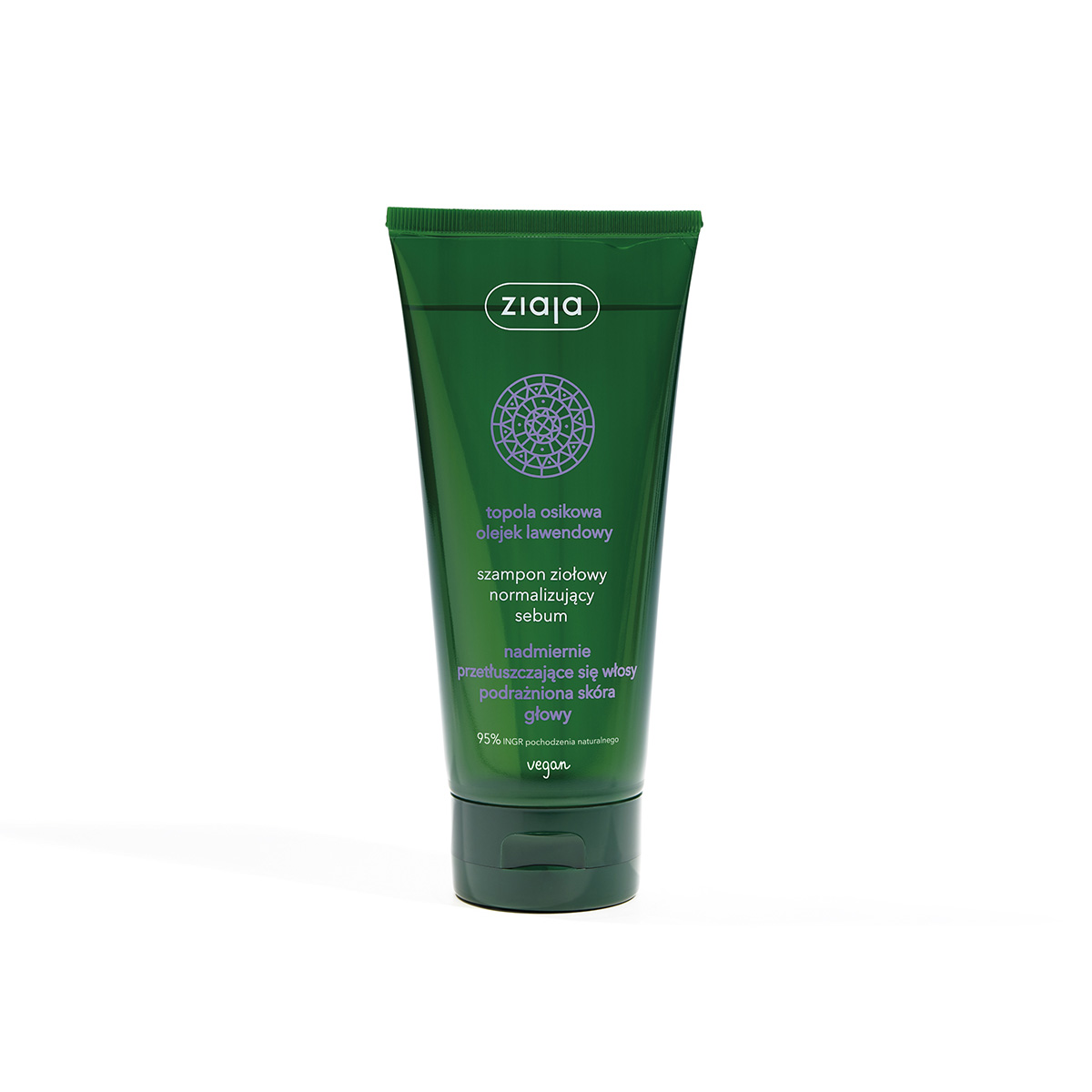 szampon ziołowy normalizujący sebum Ziaja