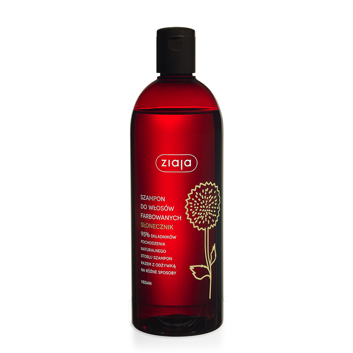 szampon do włosów farbowanych słonecznik Ziaja