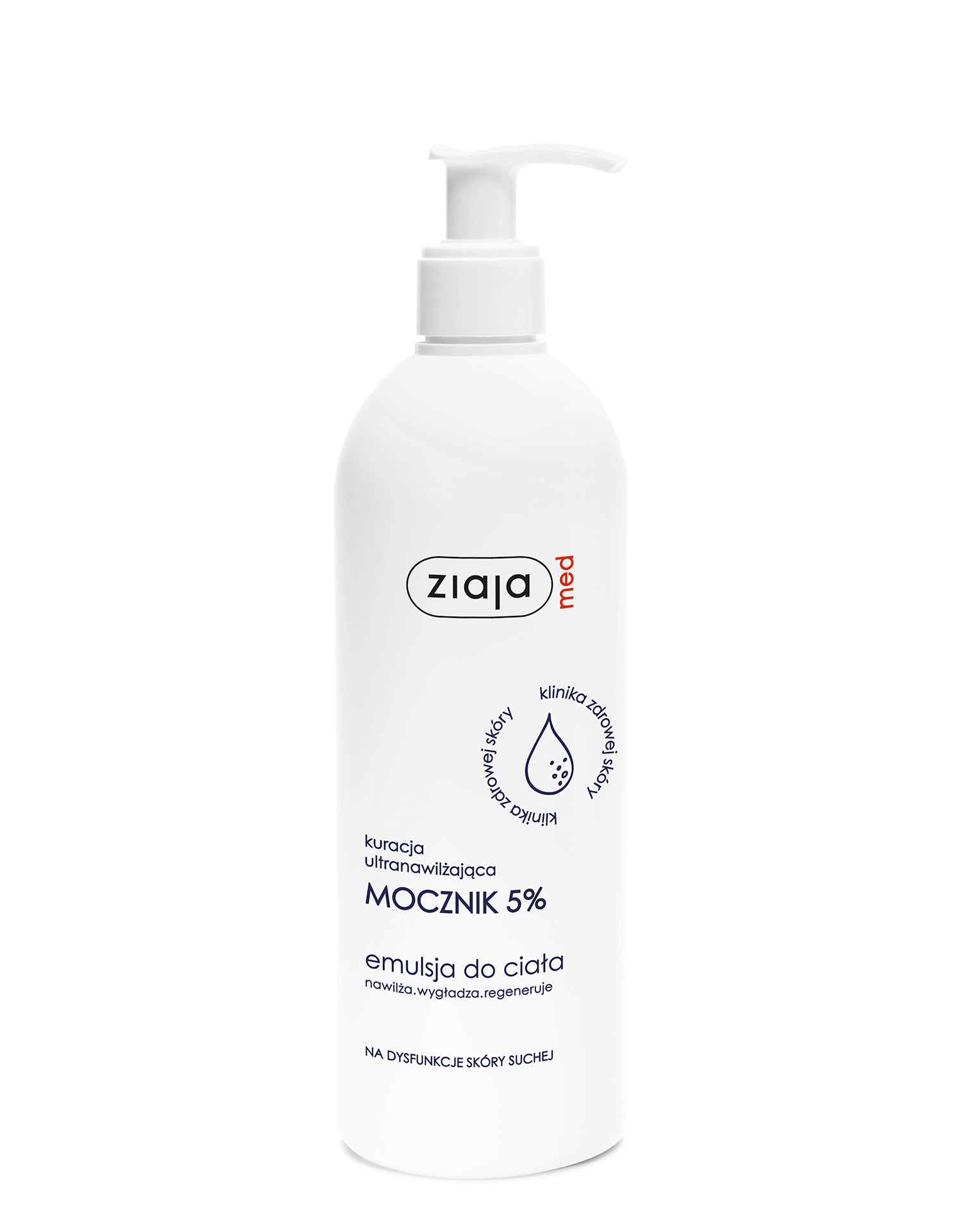 kuracja ultranawilżająca mocznik 5% emulsja do ciała Ziaja