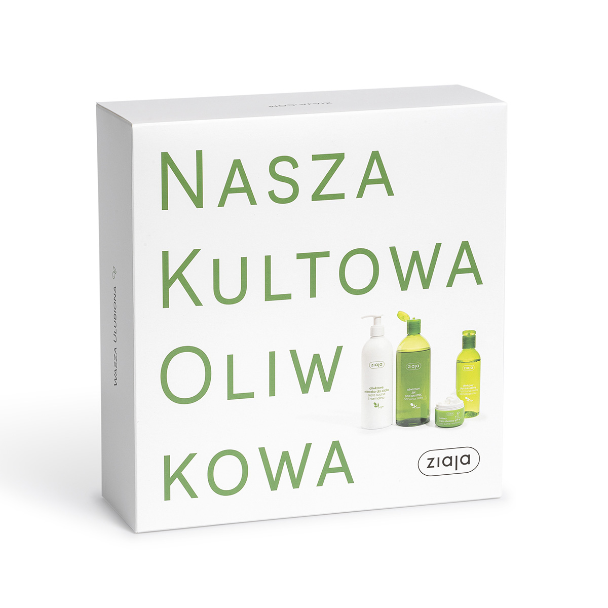 oliwkowy zestaw okolicznościowy Ziaja