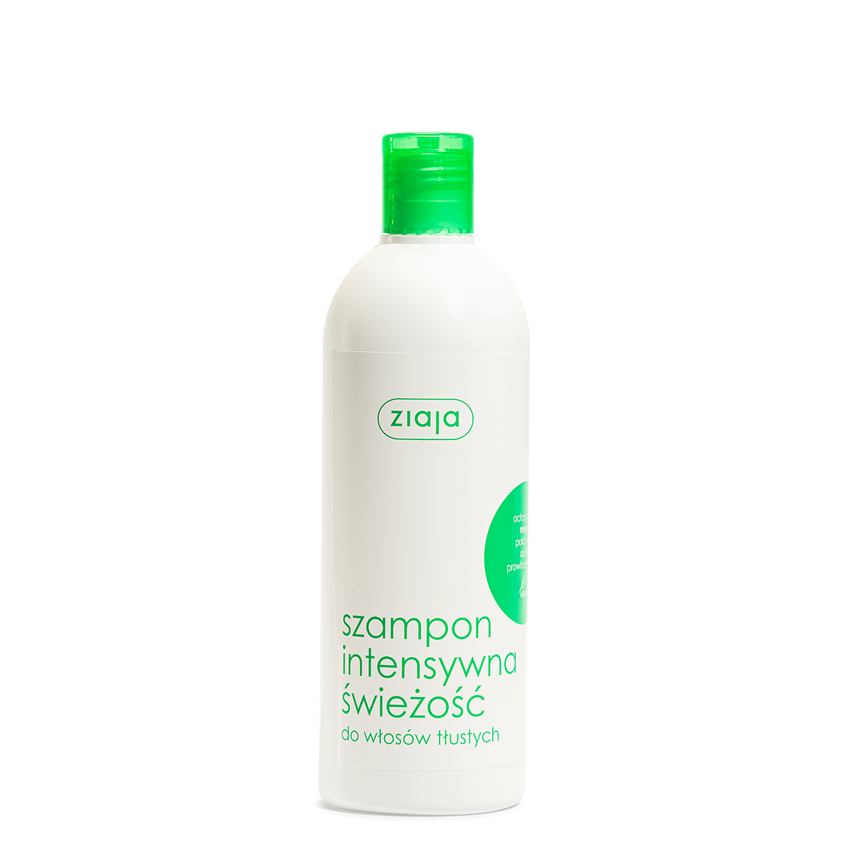 szampon intensywna świeżość do włosów tłustych Ziaja
