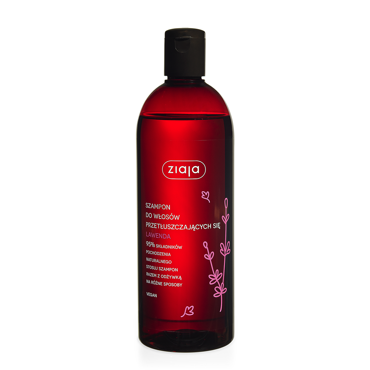 szampon do włosów przetłuszczających się lawenda Ziaja