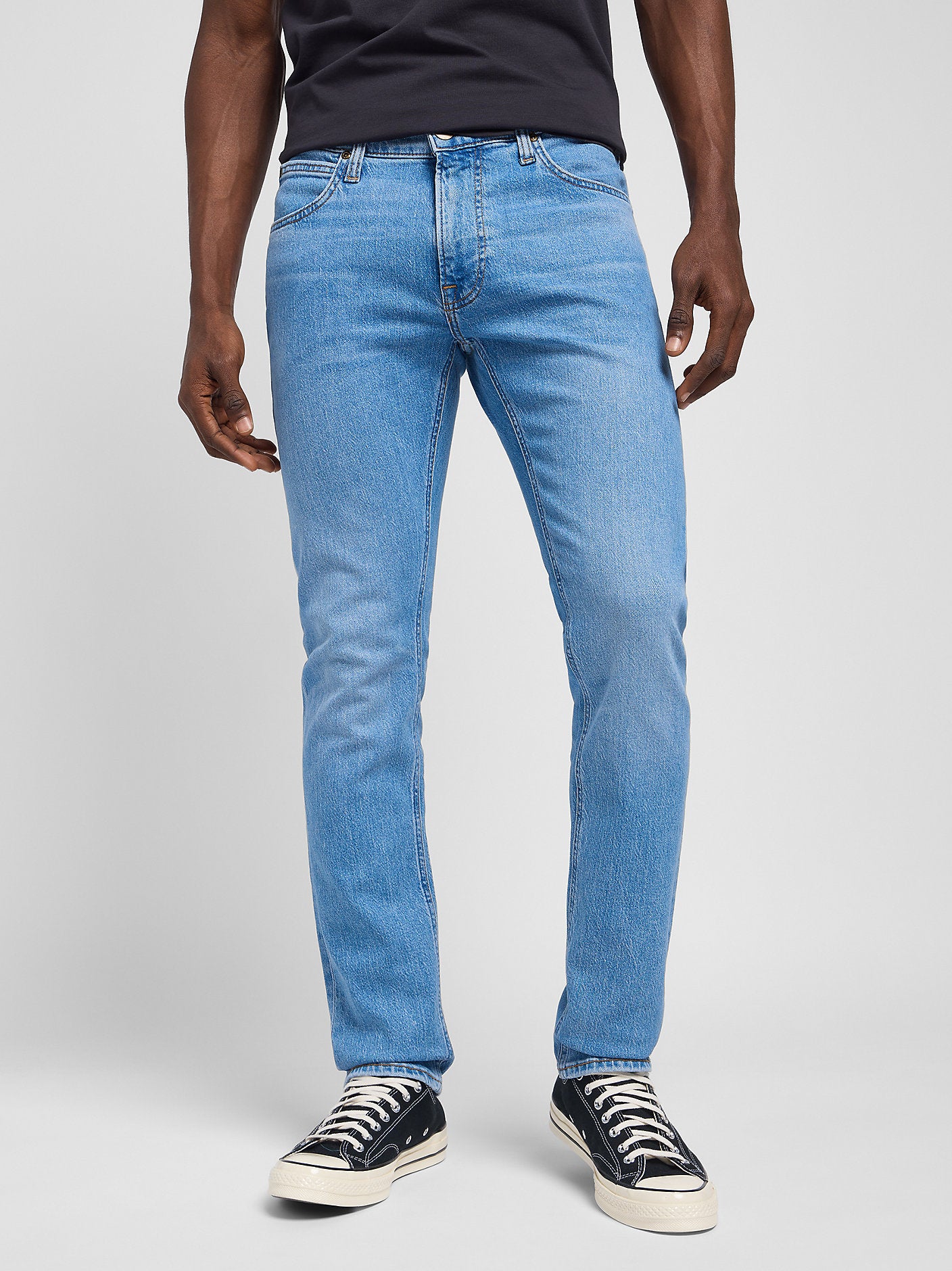 Męskie Spodnie Jeansowe Lee Luke Working Man Worn 112331740, W30 L34