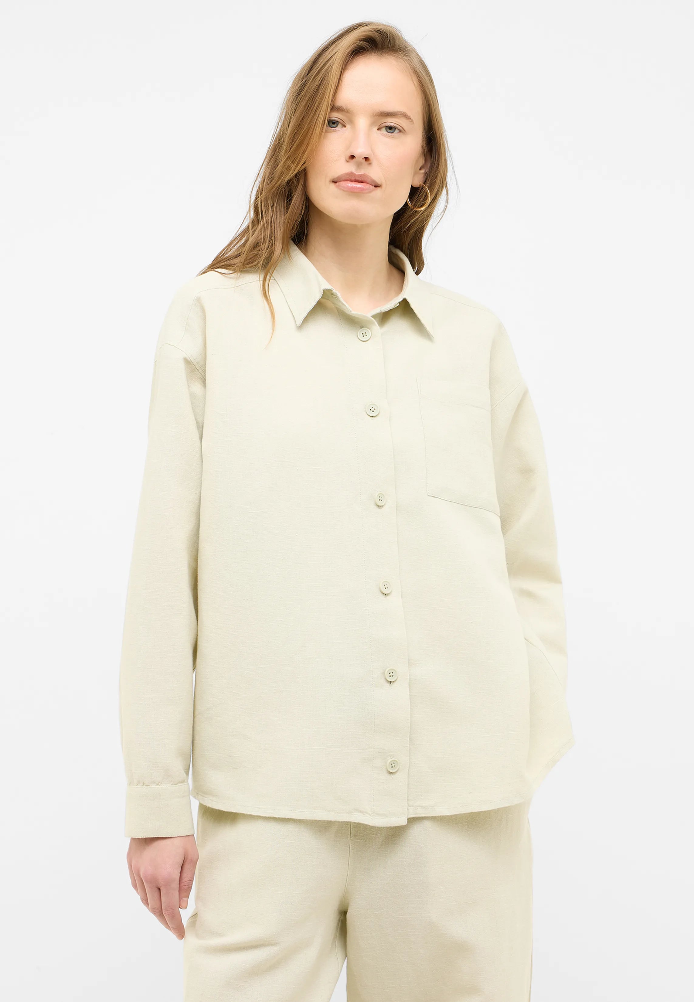 Damska Koszula Mustang Style Willow Overcast 1016575 4012, 42 XL