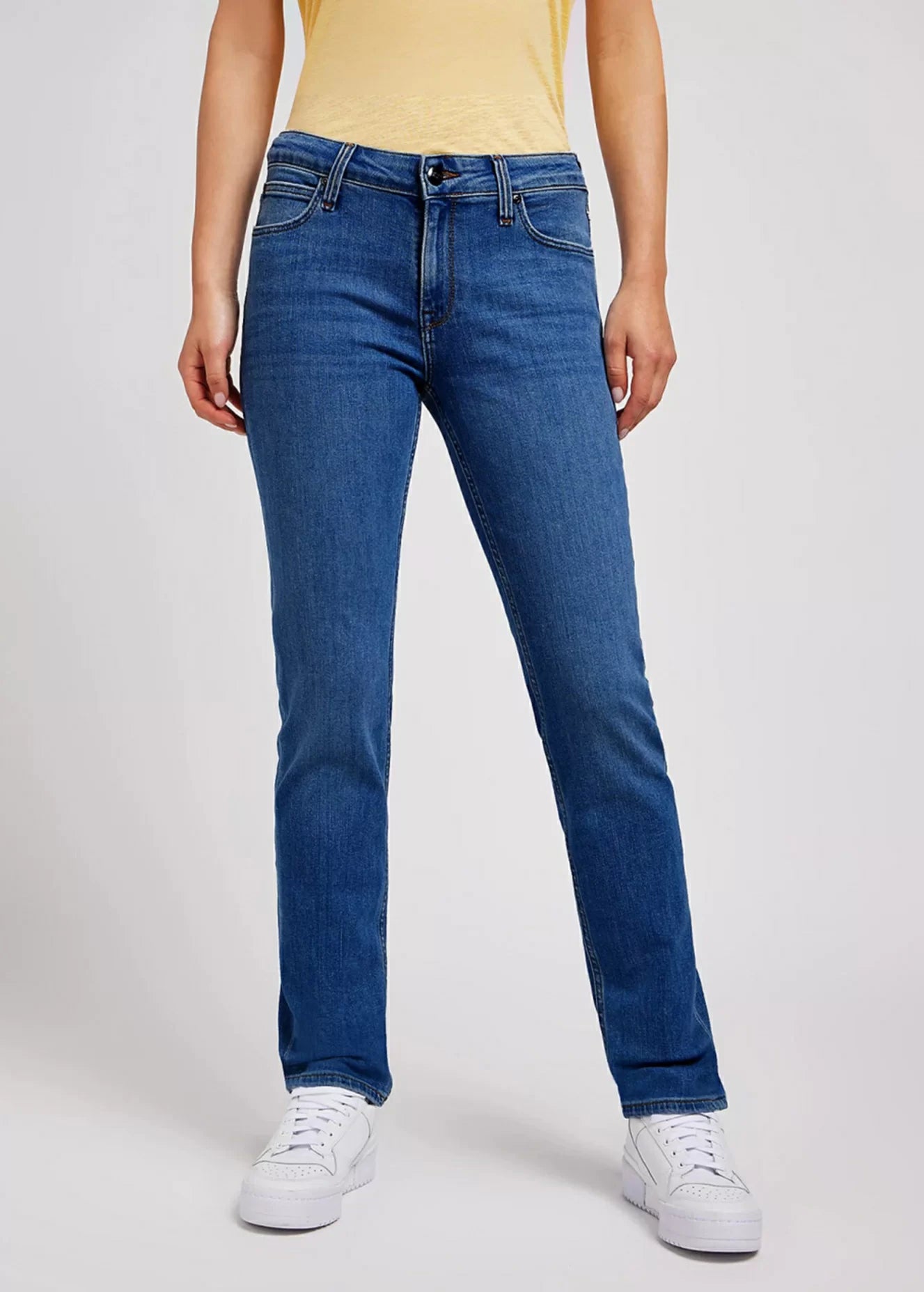 Damskie Spodnie Jeansowe Lee Elly Night Sky 112338322, W27 L33