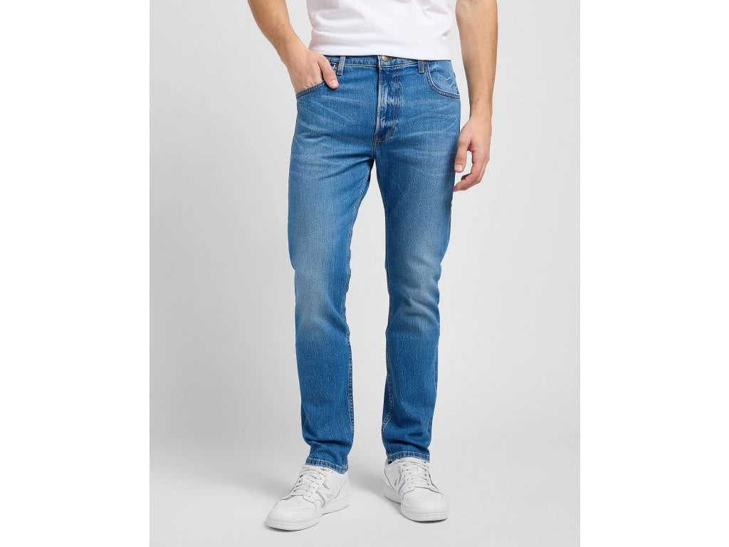 Męskie Spodnie Jeansowe Lee Rider Indigo Vintage 112346321 L701015994, W36 L32