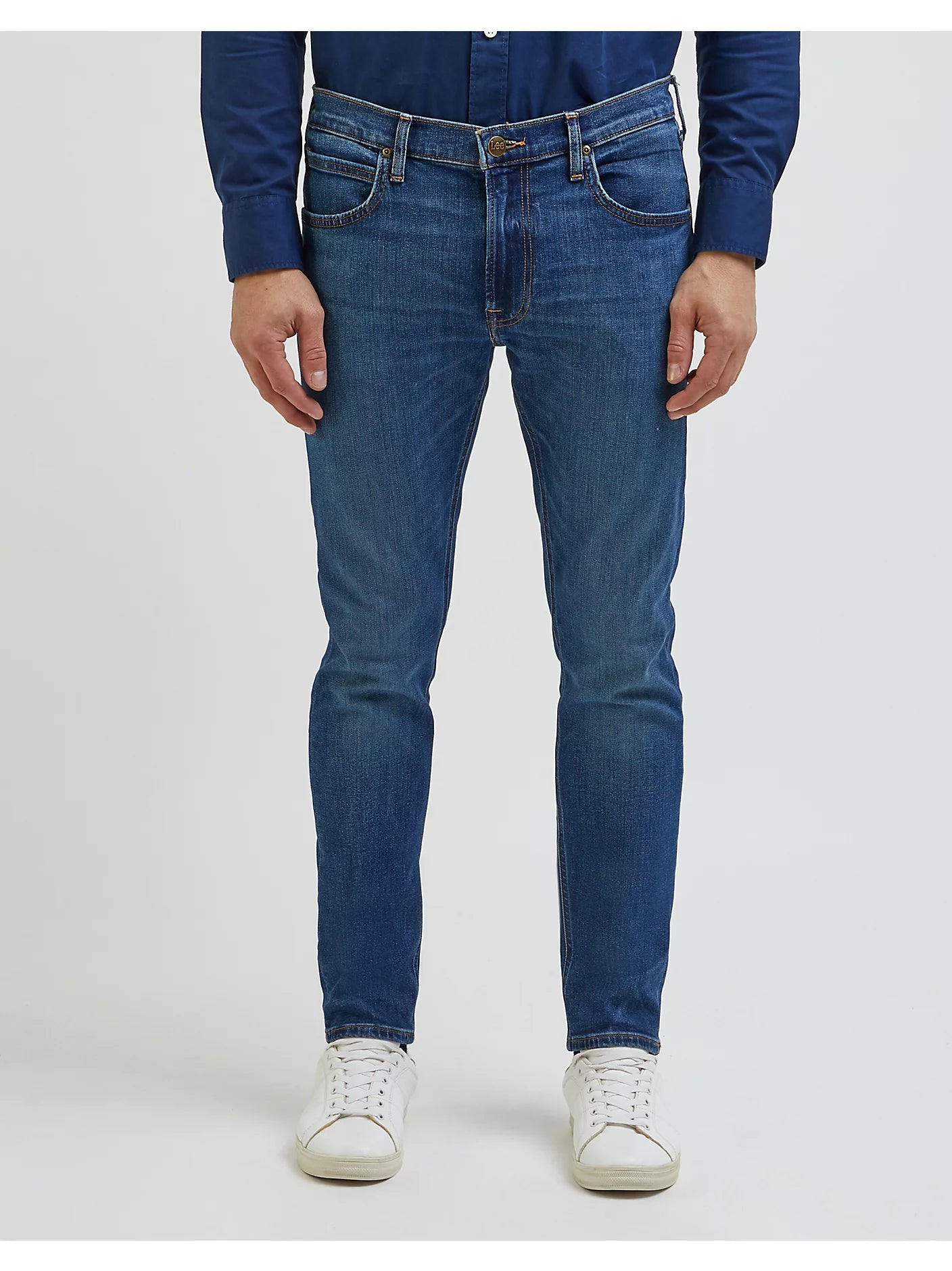 Męskie Spodnie Jeansowe Lee Luke Peace Train 112342254 L719015517, W32 L36