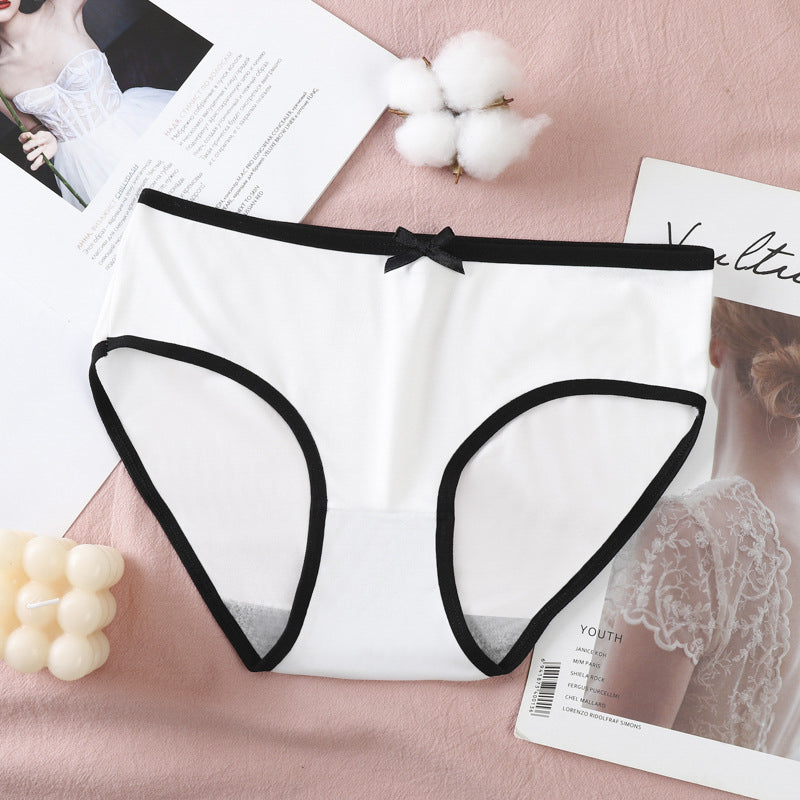 Figi dziewczęce z ozdobną lamówką na co dzień i specjalne okazje Tamarah