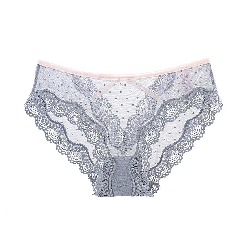 Koronkowe majtki z strapsami na specjalne okazje Xumar