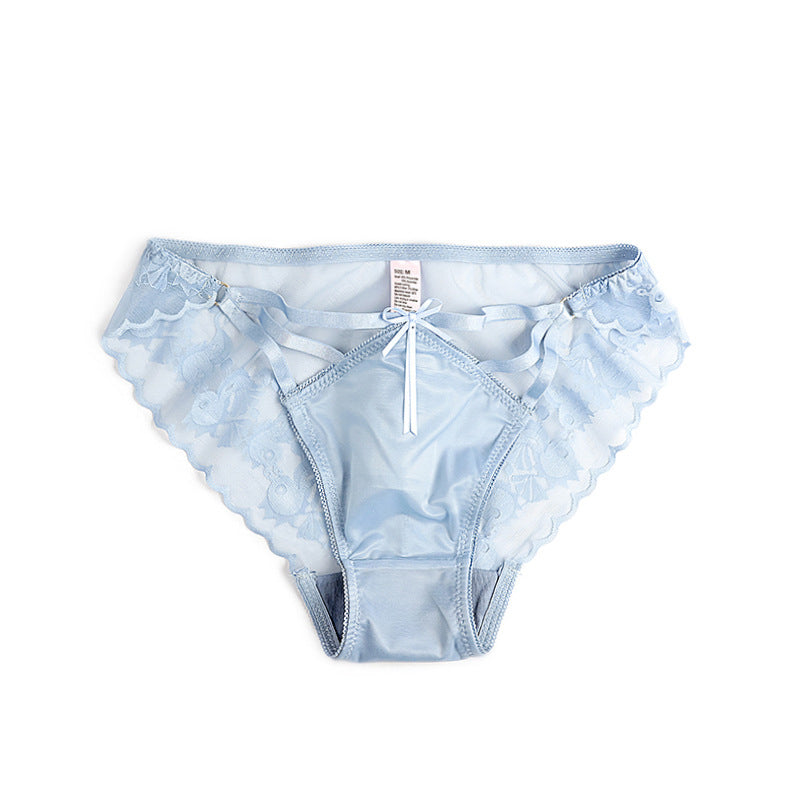 Figi z paseczkami z gładkiej tkaniny na co dzień Manlia