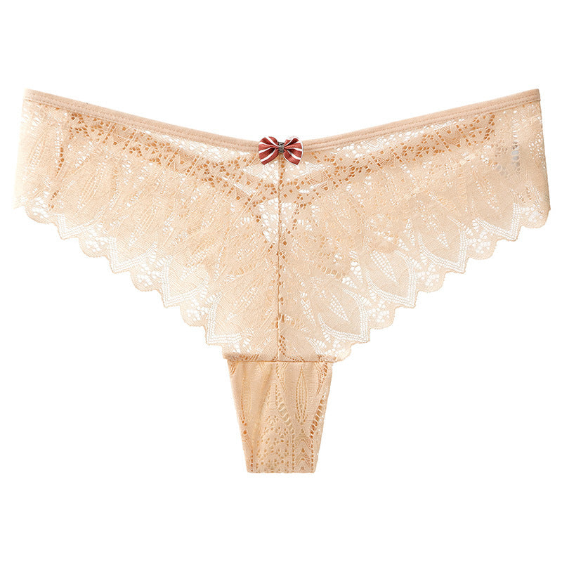 Figi koronkowe z kokardką na specjalne okazje Wita