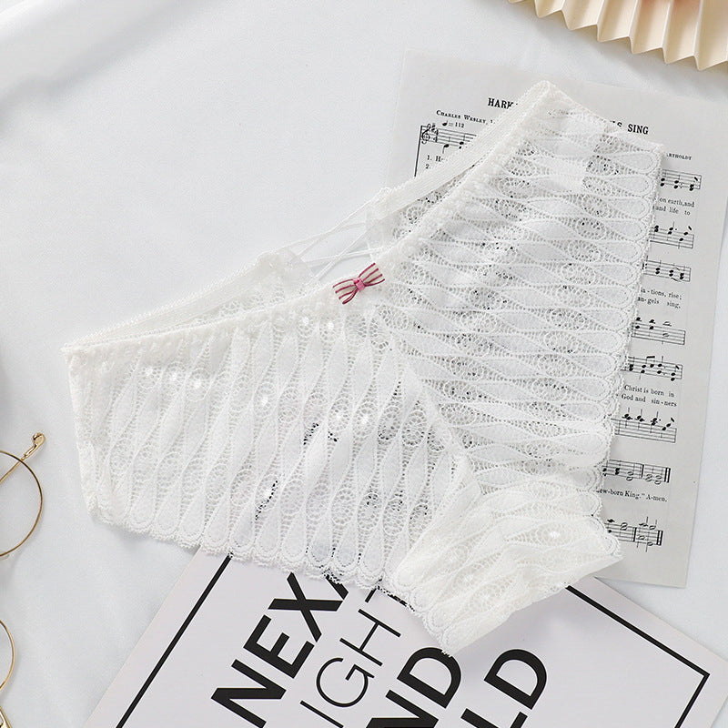 Figi transparentne z delikatnego materiału na każdą okazję Marylou