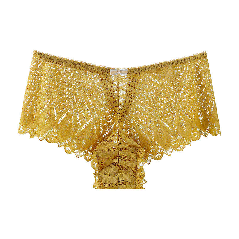 Szorty koronkowe z falbanką wszechstronne i eleganckie Sidonie