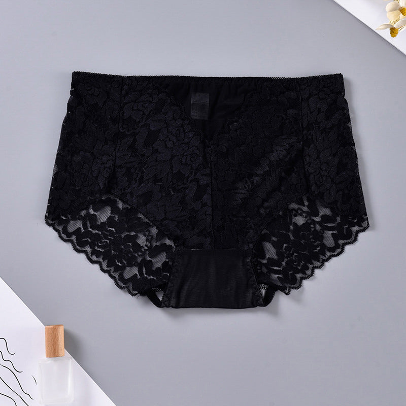 Majtki koronkowe z pełnym tyłem eleganckie Heidine