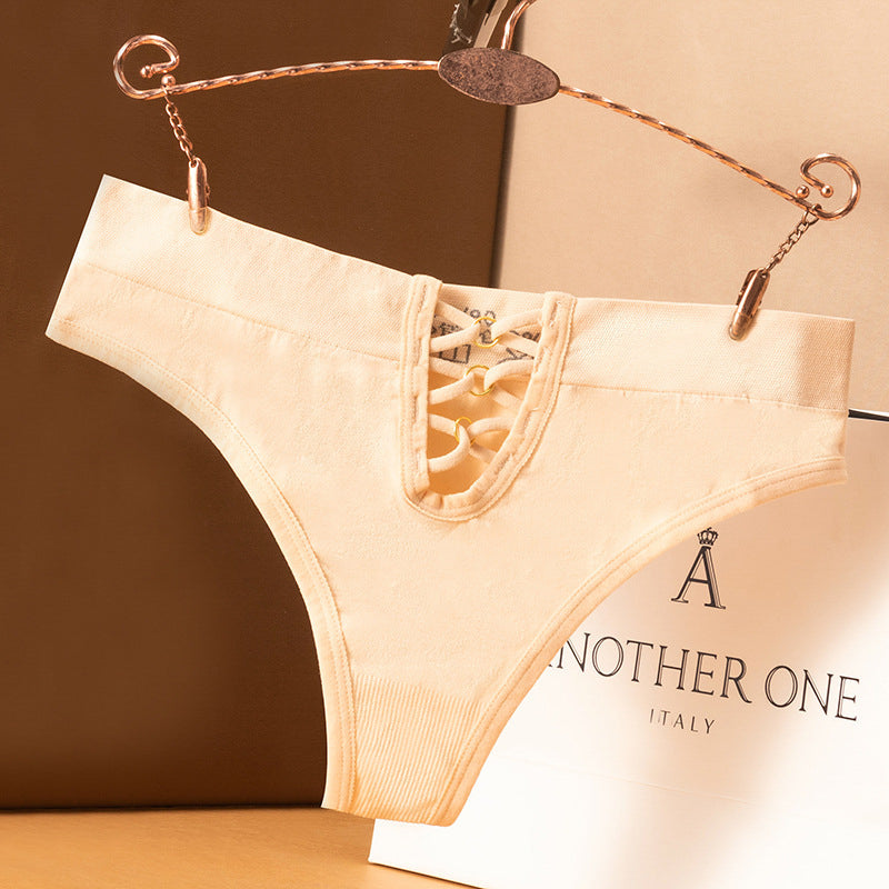 Tangi sportowe z wycięciem do ćwiczeń Denae