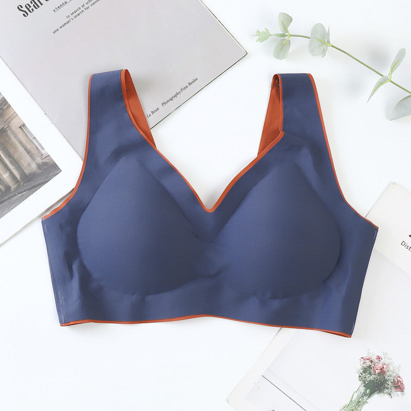 Bezszwowy biustonosz z miękkim wypełnieniem na co dzień i okazje Kyong