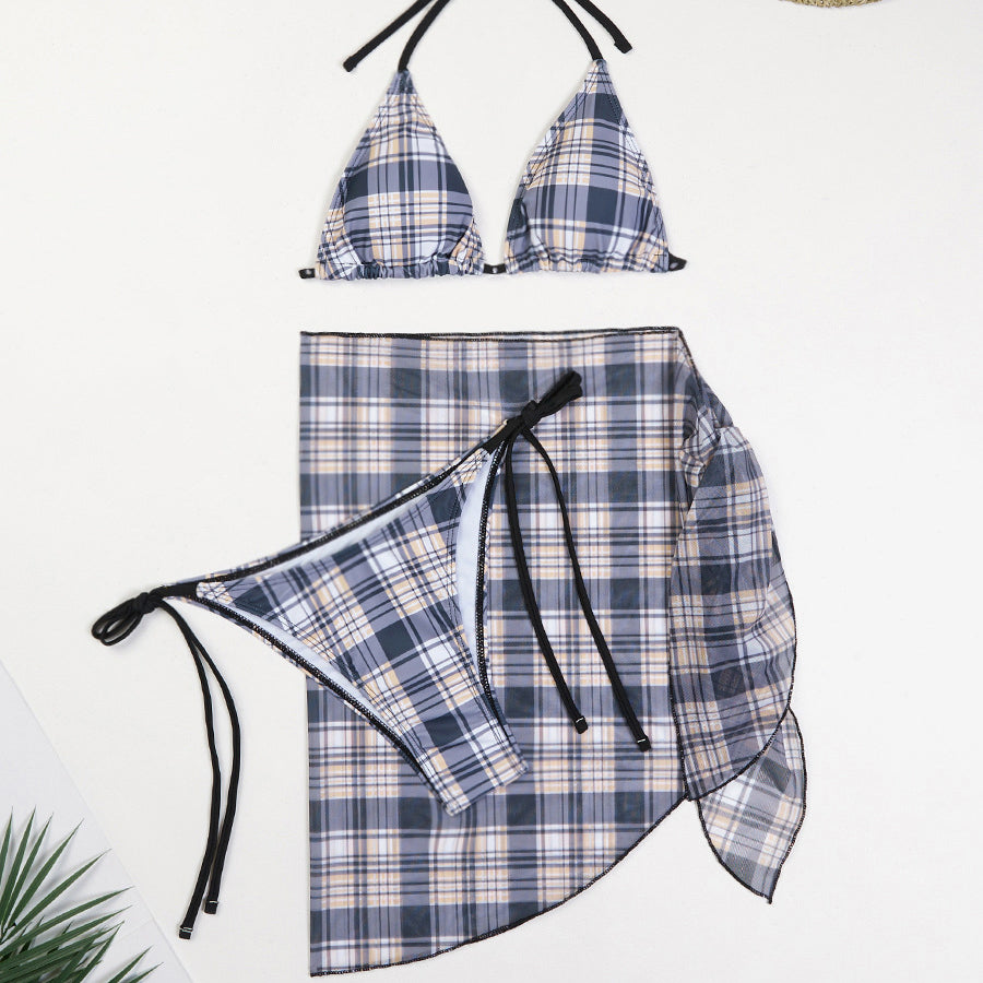 Bikini z pareo na plażę i basen Constanse