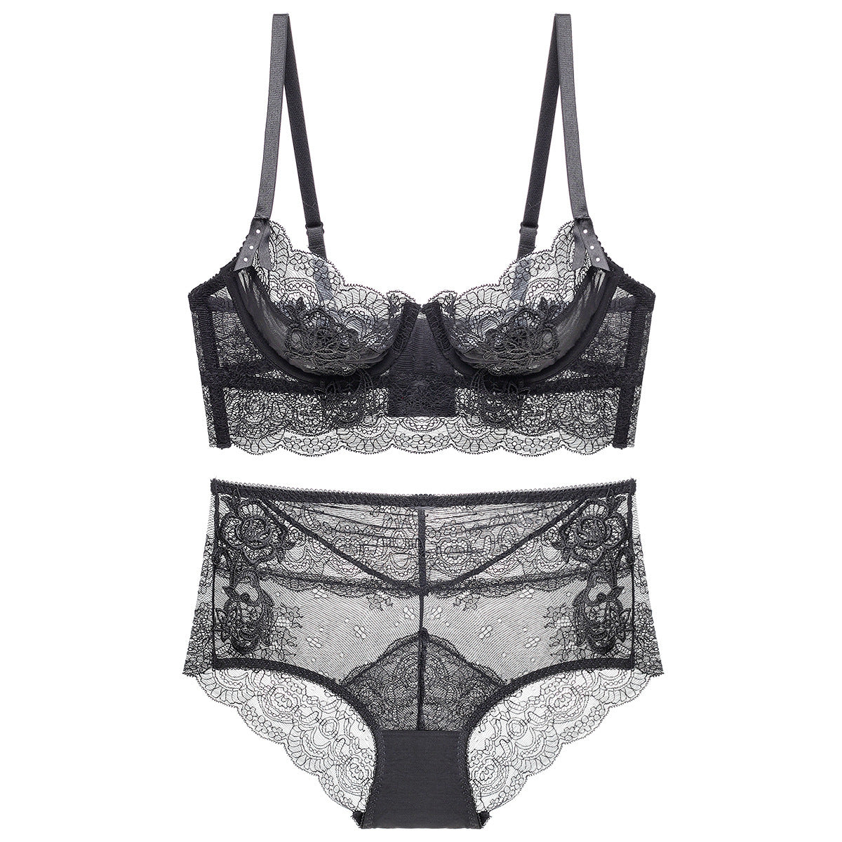 Komplet bielizny z koronką na romantyczne wieczory Sherilyn