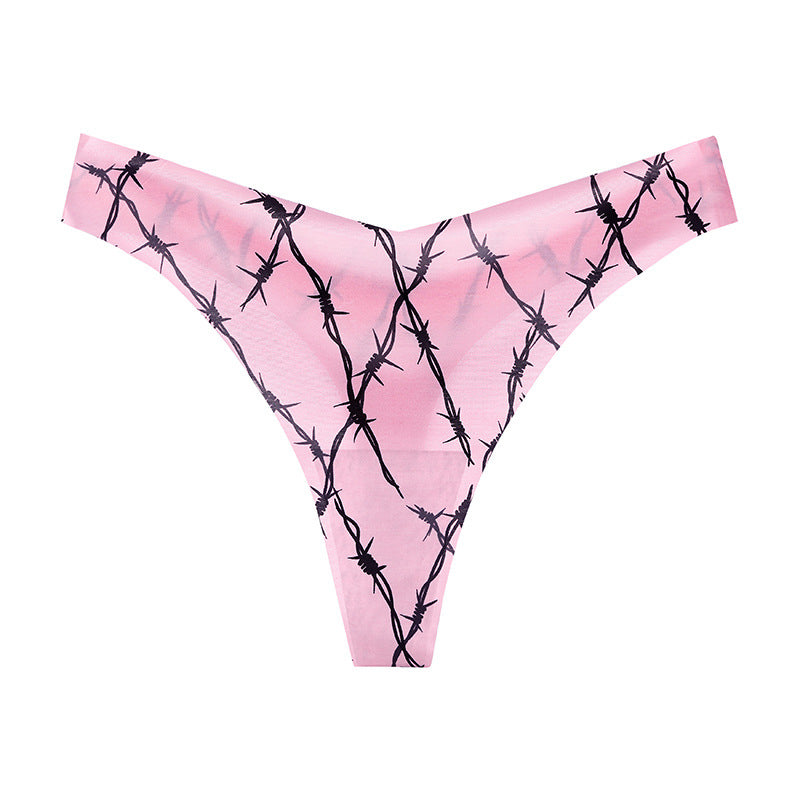 Stringi bezszwowe z obniżonym stanem do codziennego noszenia Tiffie