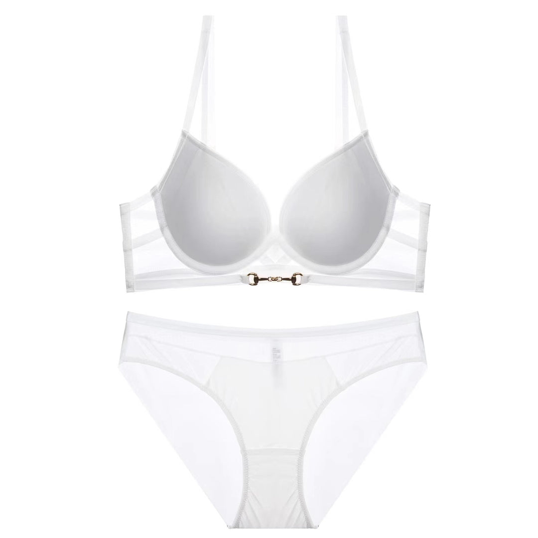 Komplet bielizny z podtrzymującym biustonoszem i figami Botakoz