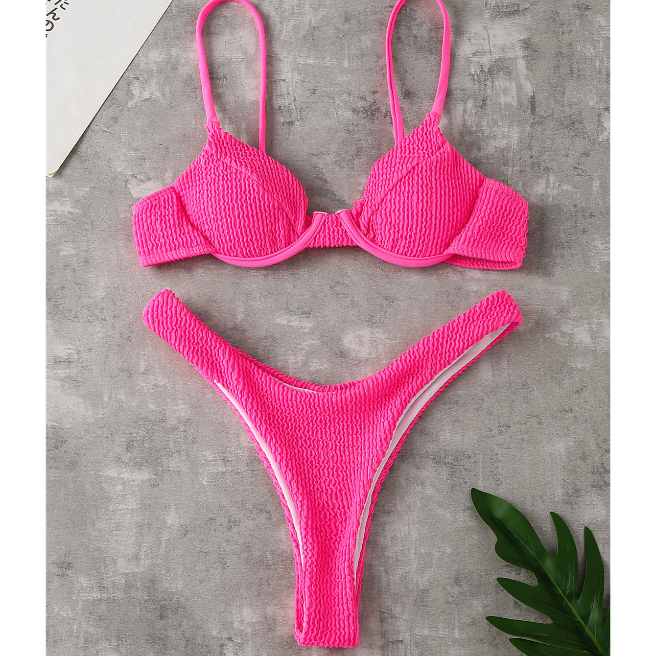 Bikini z usztywnieniem na plażę i basen Ytsje