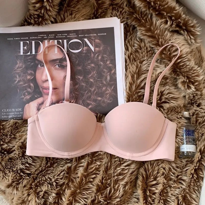 Biustonosz balkonetka push-up z regulowanymi ramiączkami Arnetta