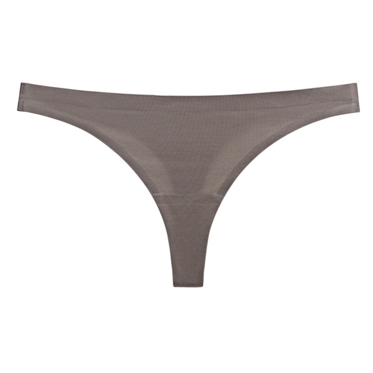 Stringi bezszwowe z miękkiego materiału niewidoczne pod odzieżą Alethia