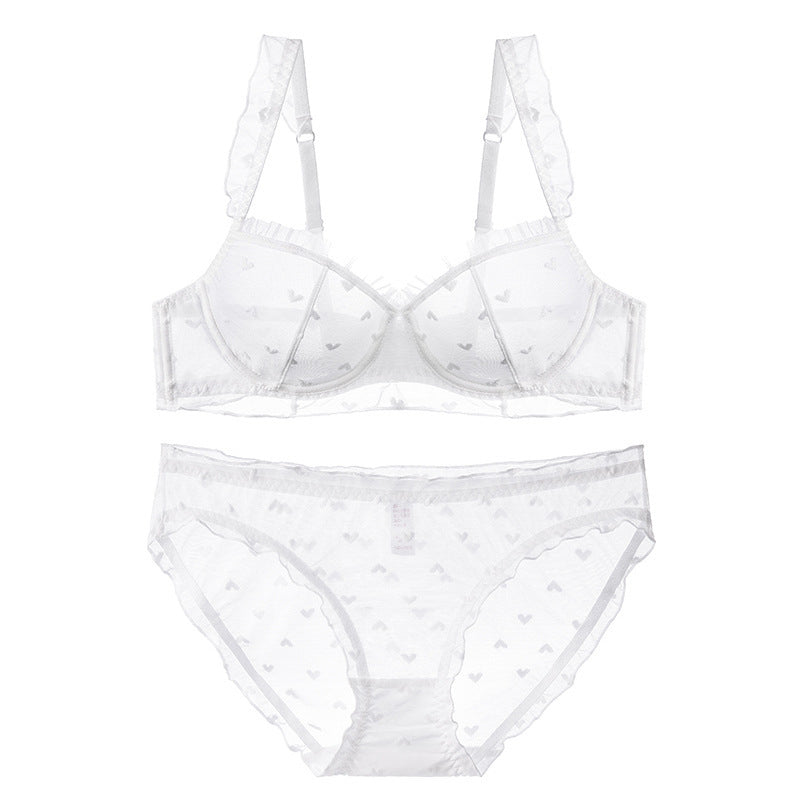 Zestaw bielizny z koronkowymi detalami na co dzień i specjalne okazje Heajung