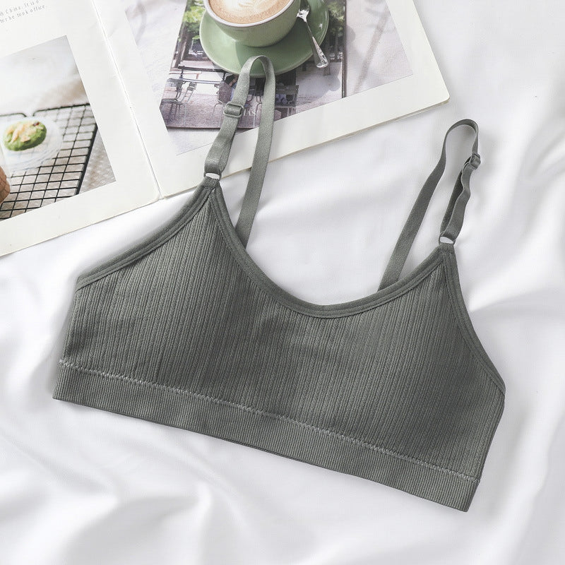 Braletka miękka z delikatnymi ramiączkami Robinia