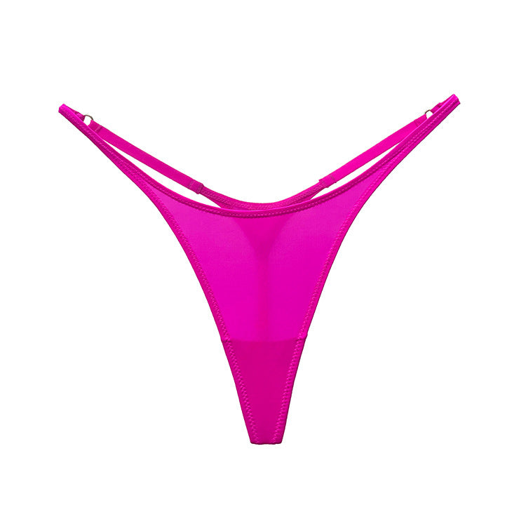 Stringi biodrówki z delikatnych materiałów niewidoczne pod ubraniem Viole