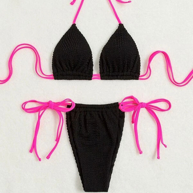 Strój kąpielowy dwuczęściowy wiązany na lato Shanae