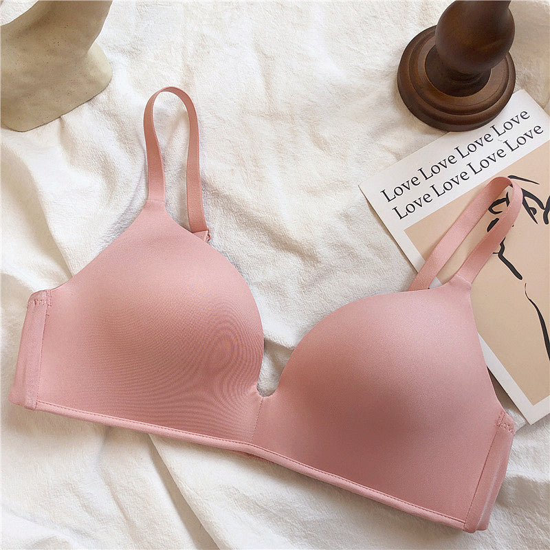 Biustonosz bezszwowy bez fiszbin elastyczny na co dzień Adrienne