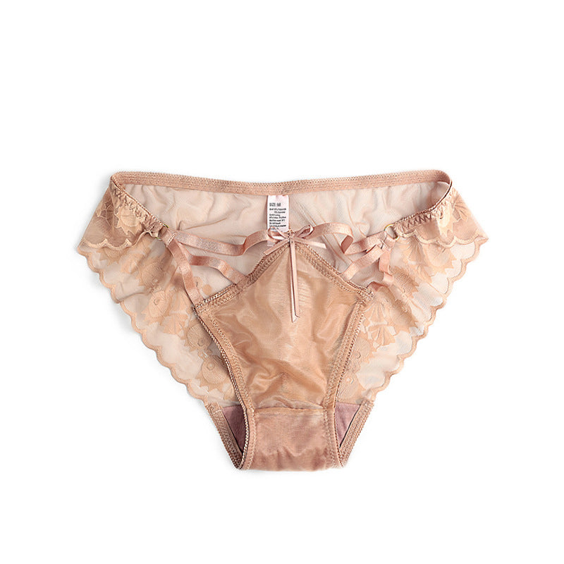 Figi z paseczkami z gładkiej tkaniny na co dzień Manlia