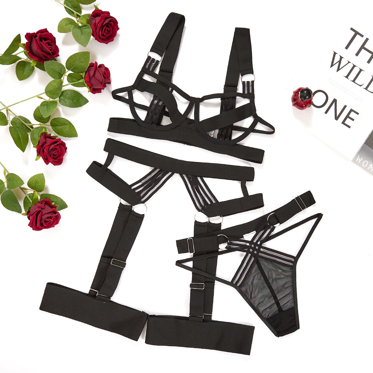 Komplet bielizny koronkowej na romantyczne wieczory Harold