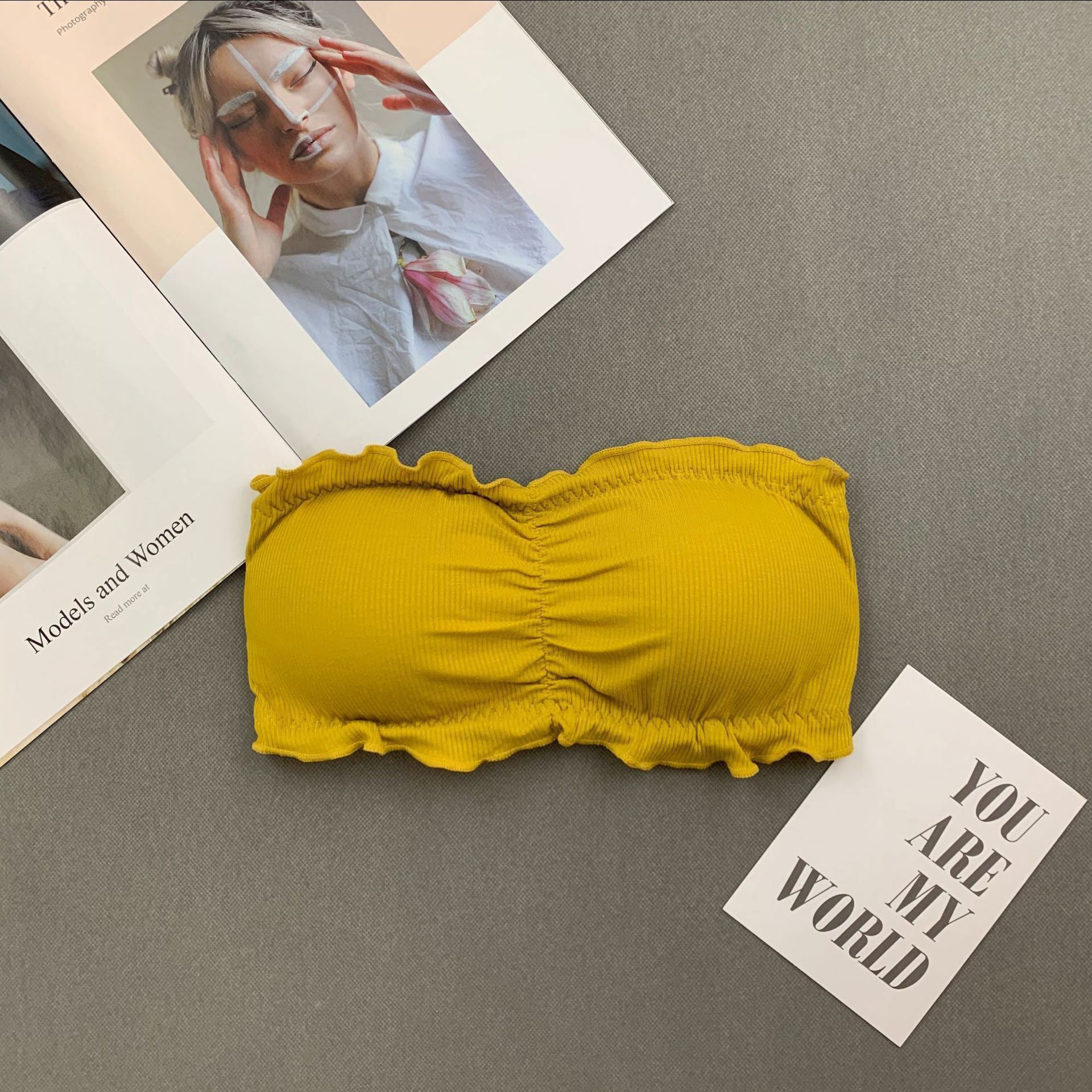 Biustonosz bez ramiączek uniwersalny dopasowanie i wsparcie Maybelle