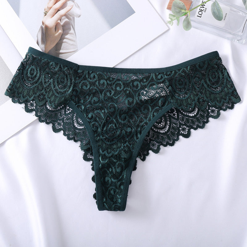 Koronkowe brazyliany subtelne i dopasowane Vinaldina