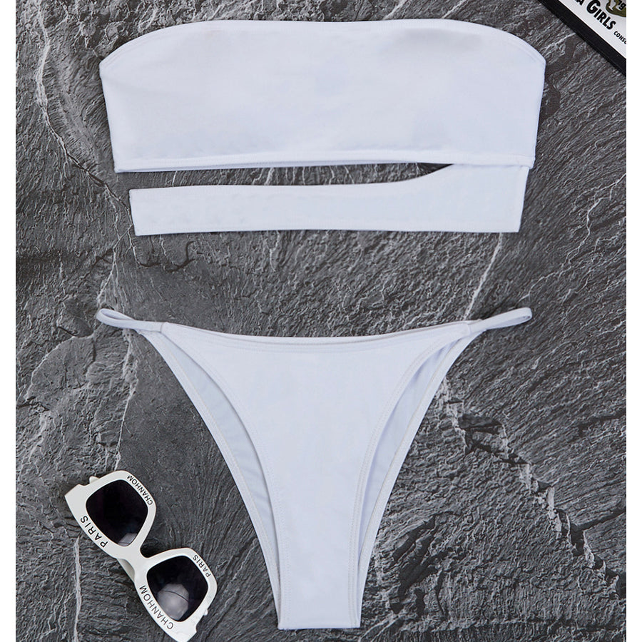 Strój kąpielowy bikini bandeau na plażę Nevia