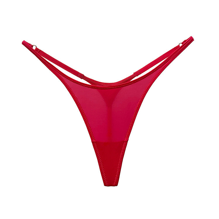 Stringi biodrówki z delikatnych materiałów niewidoczne pod ubraniem Viole