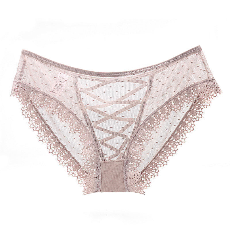 Koronkowe figi z subtelnymi detalami na specjalne okazje Sooyong