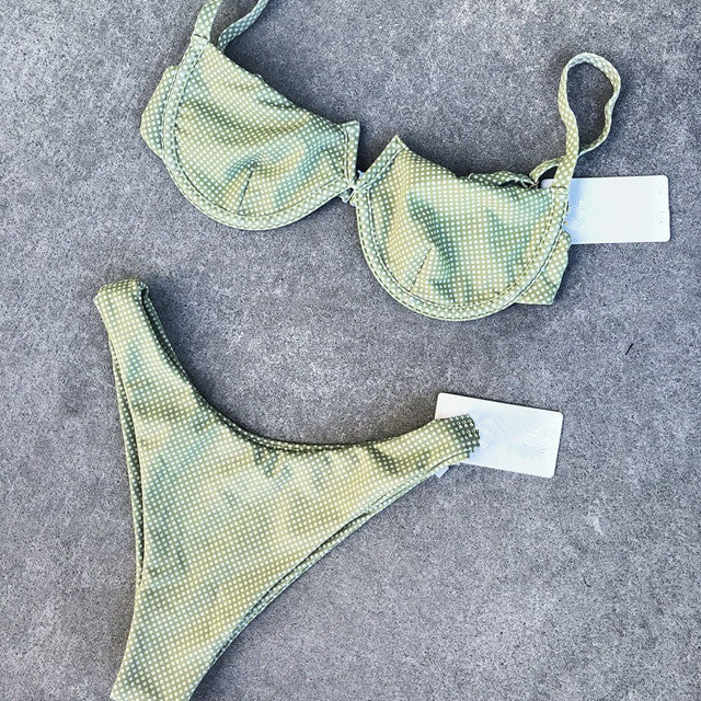 Strój kąpielowy z półmiseczkami odporny na słońce i chlor Krsta