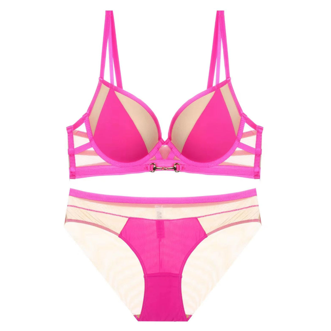 Komplet bielizny z podtrzymującym biustonoszem i figami Botakoz