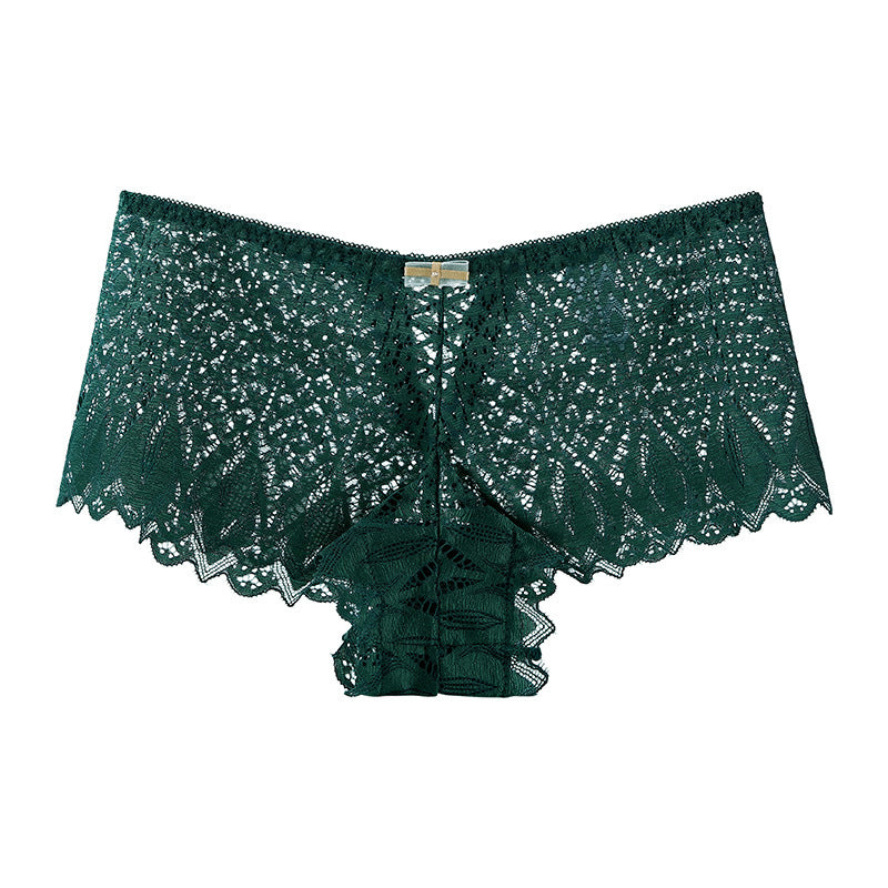 Szorty koronkowe z falbanką wszechstronne i eleganckie Sidonie