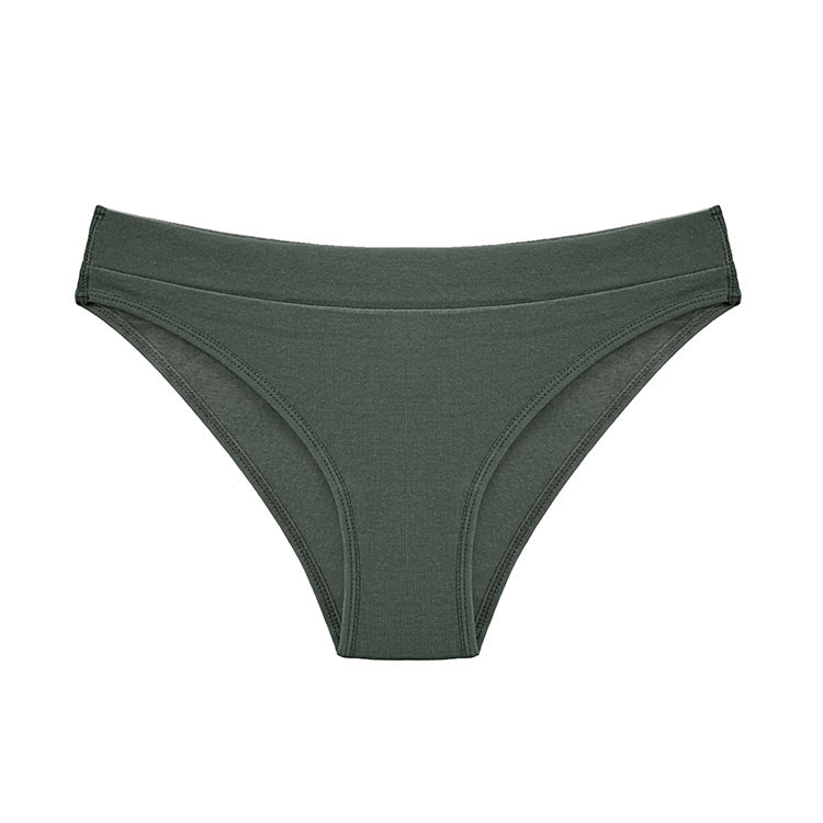 Figi damskie prążkowane z elastycznym pasem Milan