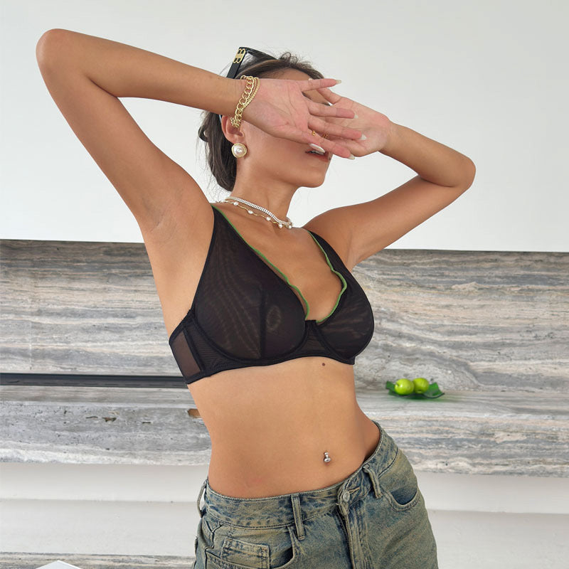 Biustonosz z fiszbinami zapewniający wsparcie i komfort Fjorda