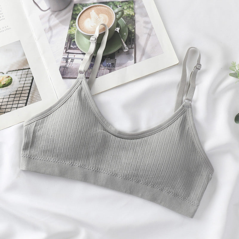 Braletka miękka z delikatnymi ramiączkami Robinia