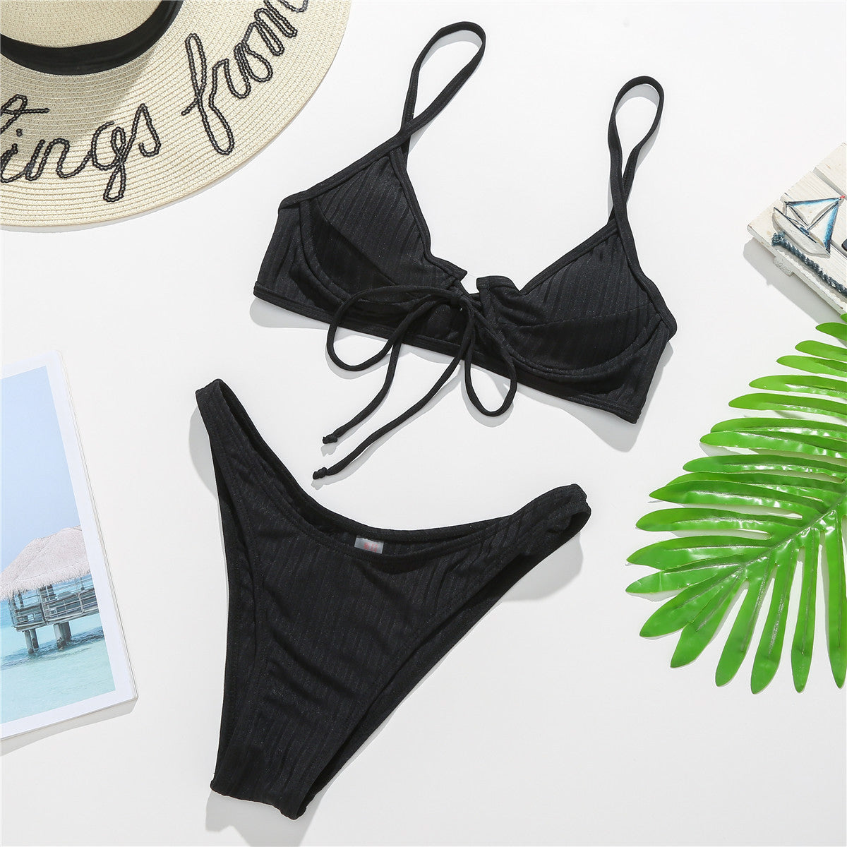 bikini push-up plażowe z regulowanymi ramiączkami Arub