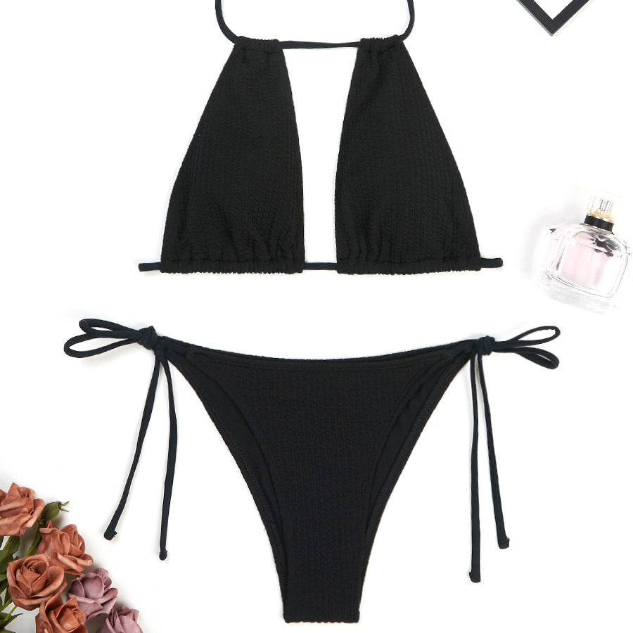 Dwuczęściowy strój kąpielowy z regulowanym topem na plażę lub basen Maribel